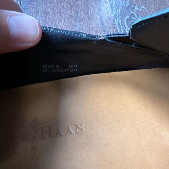 Cole Haan men’s Tucker venetian loafers brown leather slip on size 10 casual com - Picture 7 of 8